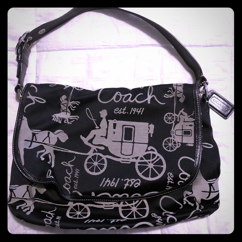 Coach purse (single strap)